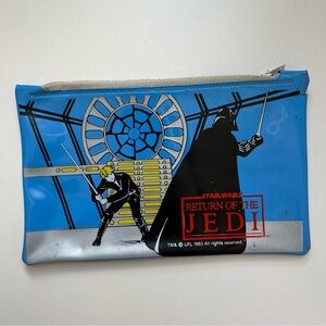VTG 1983 Return of the Jedi Vinyl Zipper Pencil Pouch